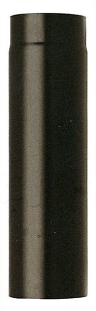 Tubo plus porcellanato h 50 cm d 13 cm nero