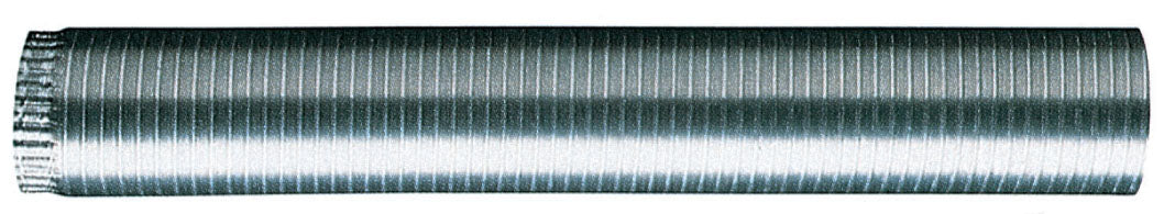 EXTENDABLE FLEXIBLE TUBE NAT. ALUMINUM D 13 CM