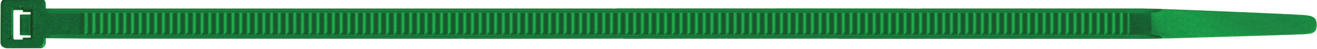 Fascetta cablaggio verde nylon 4,5x290 mm 100 pz*