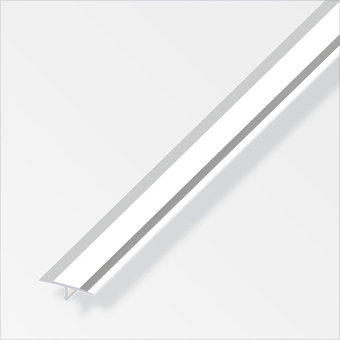 Giunto a t per pavimenti allum 250 cm cromo
