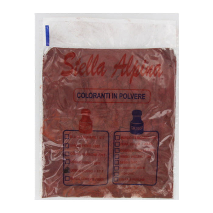 Rosso sintetico cemento da 0,500 kg