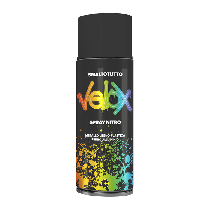 VELOX SPRAY NITRO NERO OPACO N.125