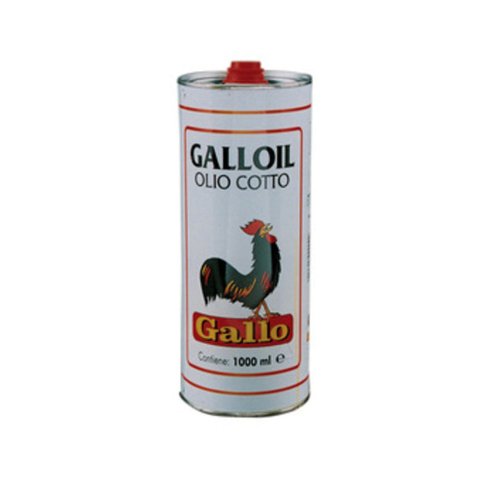 Olio di lino cotto gallo da 1 l