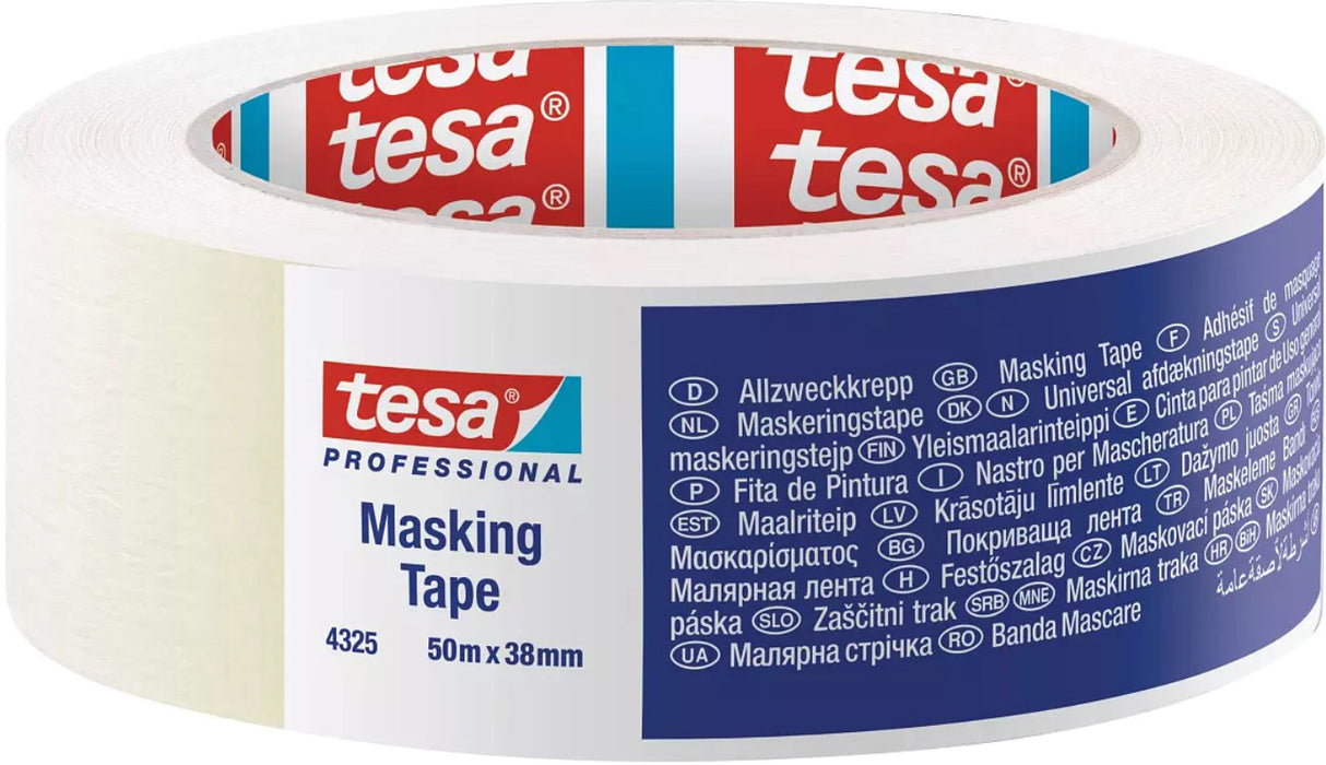TESA 38 MM X 50 M CONSTRUCTION MASK TAPE