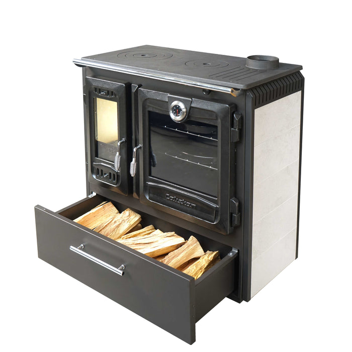 Wood stove with oven 216-CASING
