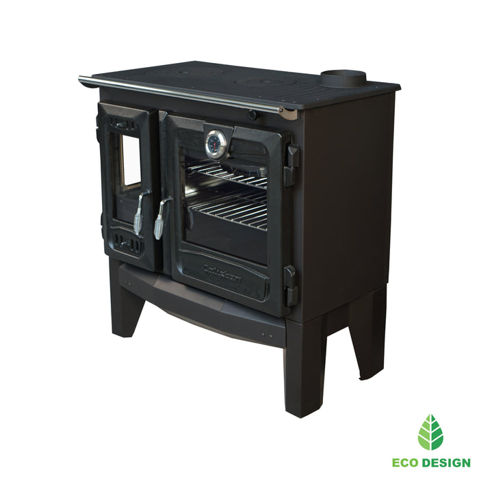 Wood stove with oven 216-3D