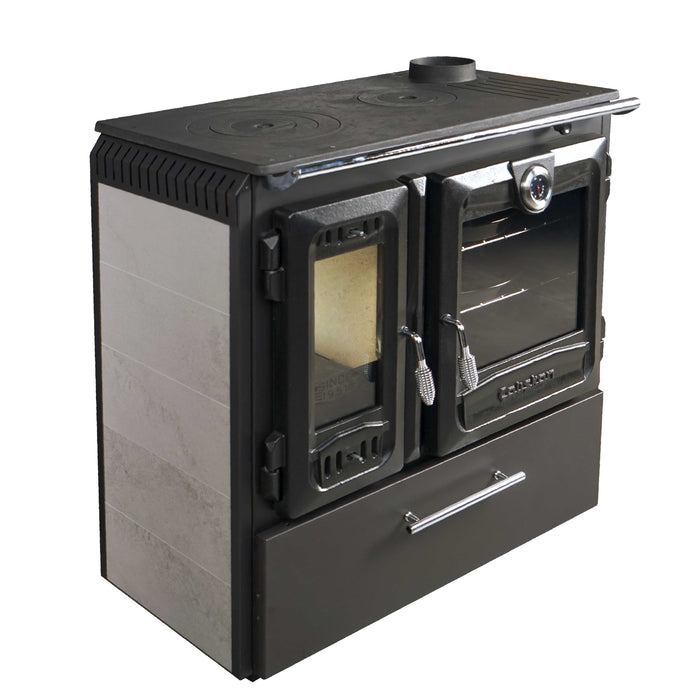 Wood stove with oven 216-CASING