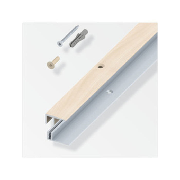Raccordo balcone per parquet rovere crema 100 cm