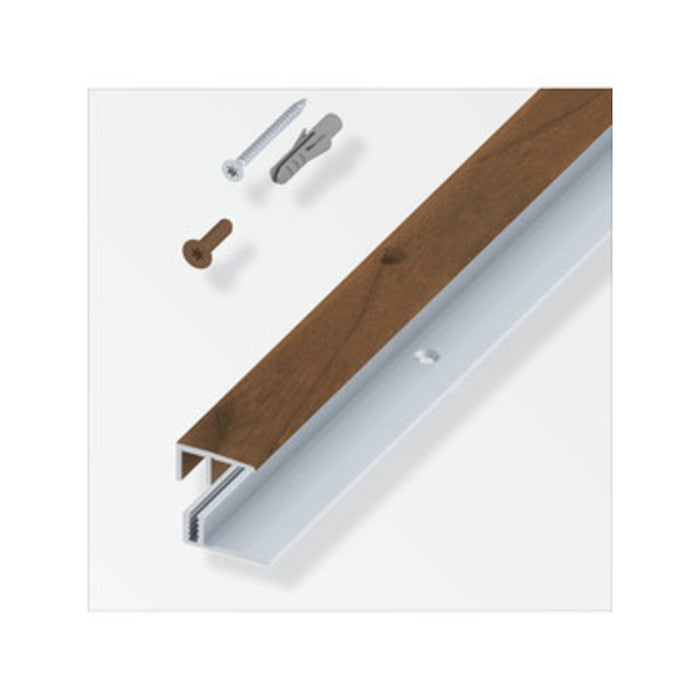 Raccordo balcone per parquet noce nat. 100 cm