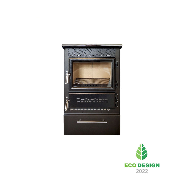 Stufa a legna in ghisa Mod.305-3d-box