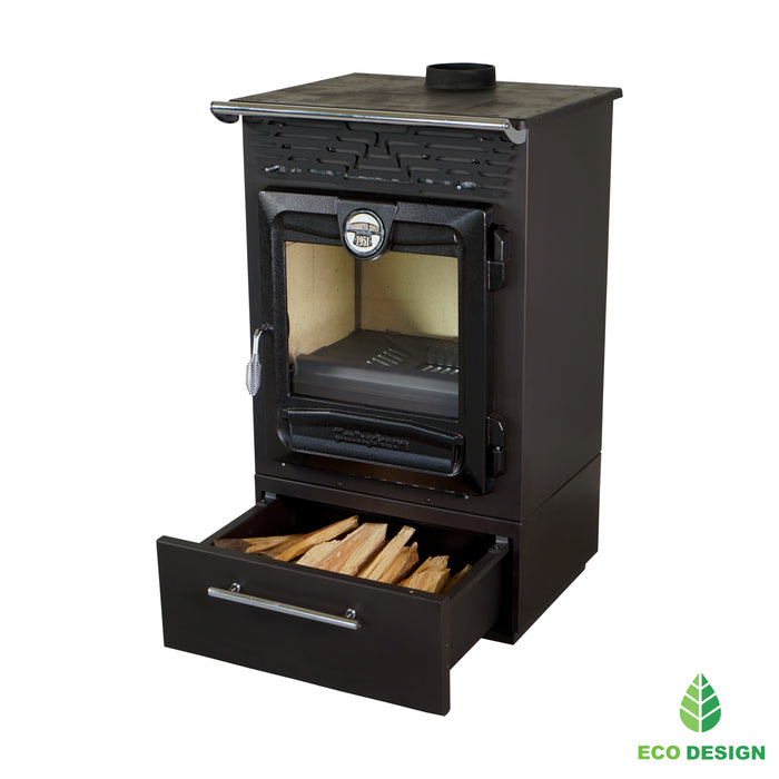 Stufa a legna in ghisa Mod.315-box