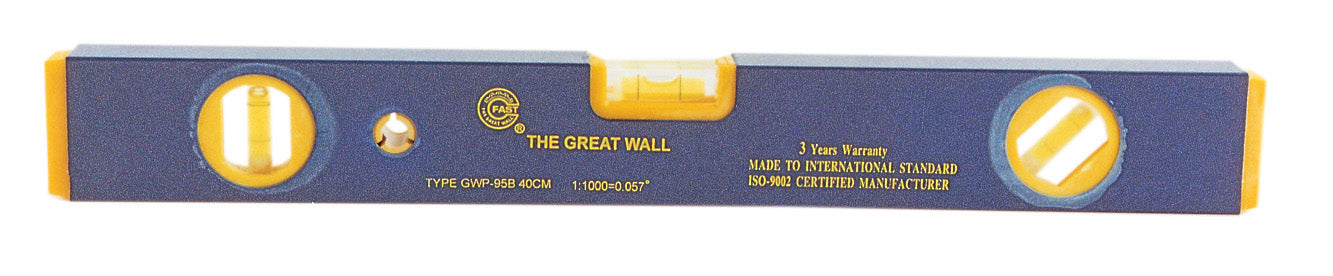 3 BUBBLE LEVEL GWP95B 50 CM