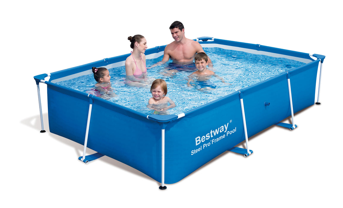 Piscina c/telaio cm.259x170x61h 56403