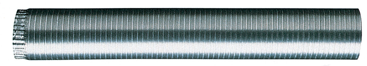 EXTENDABLE FLEXIBLE HOSE NAT. ALUMINUM D 25 CM