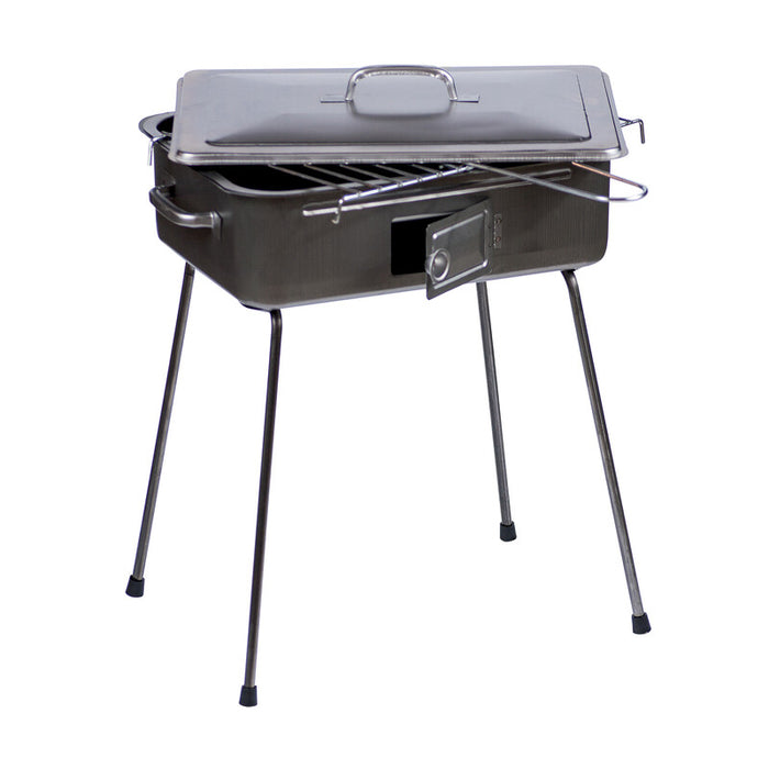 Barbecue in lamiera fornacetta rettangolare