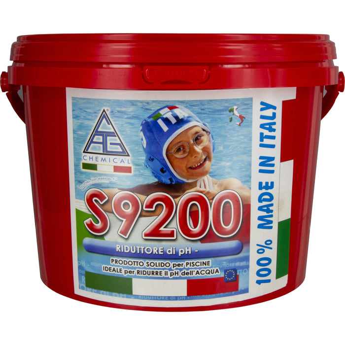 Correttore (ph-) per piscina solido s9200 8 kg