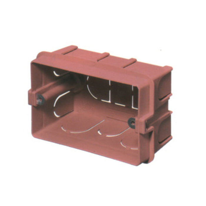 Scatola rettangolare da incasso 6/7 p 178x70x48 mm