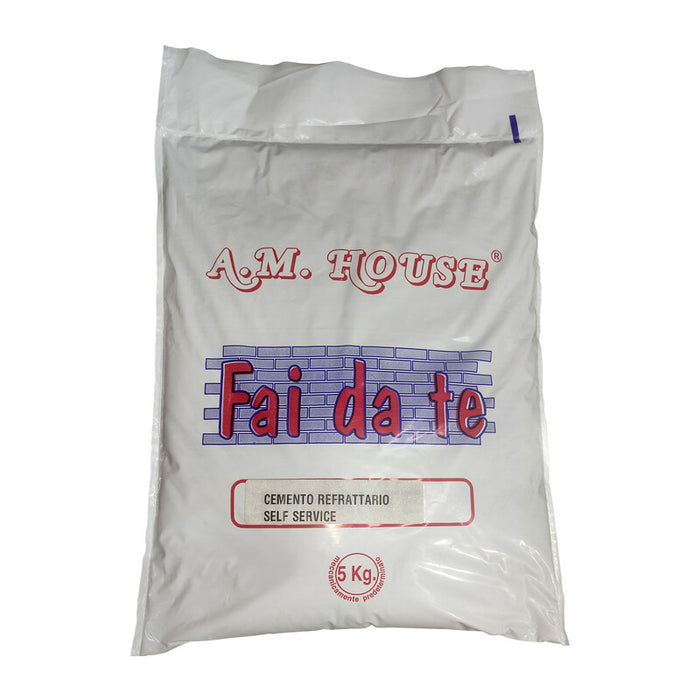Cemento refrattario da 5 kg self service