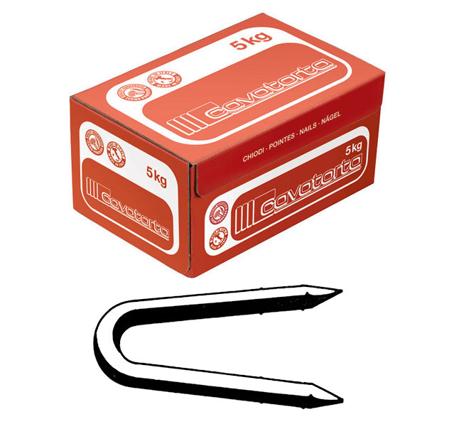 NAILS STAPLES 17X35 CAVATORTA kg 5