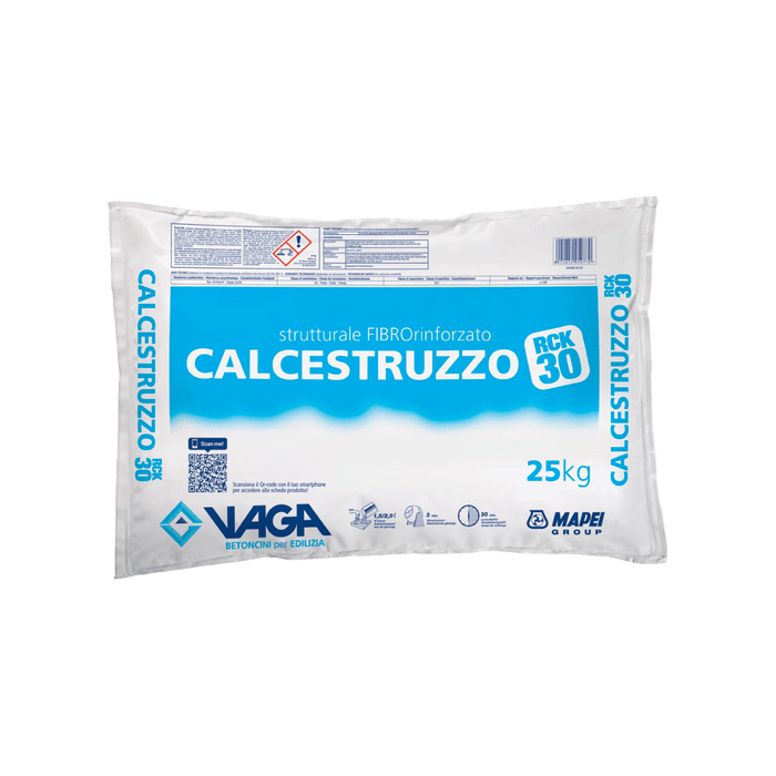 CALCESTRUZZO Rck 30& VAGA  sacco  da kg  25