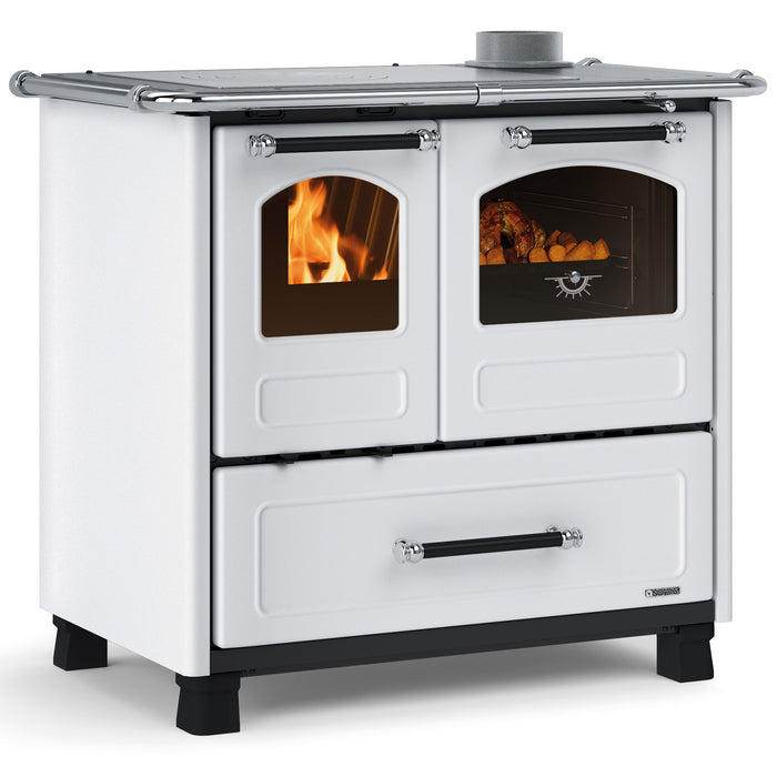 WOOD COOKER 7.5 KW FAMILY 4.5 WHITE