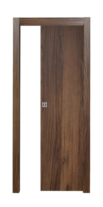 Porta microtec 210x80 scorrevole noce quercia vert.