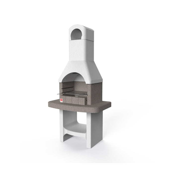Barbecue in muratura 88x58x179 cm lucerna