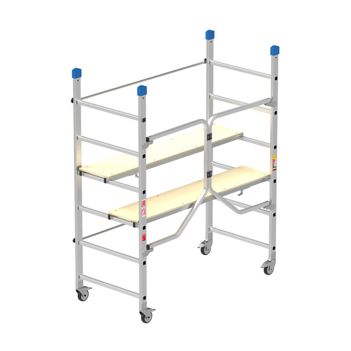 Trabattello alluminio dinamico 70x155xh188 cm
