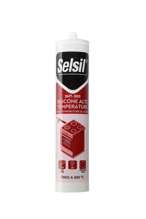 SELSIL HIGH TEMPERATURE SILICONE SHT-300 BLACK 310 ML