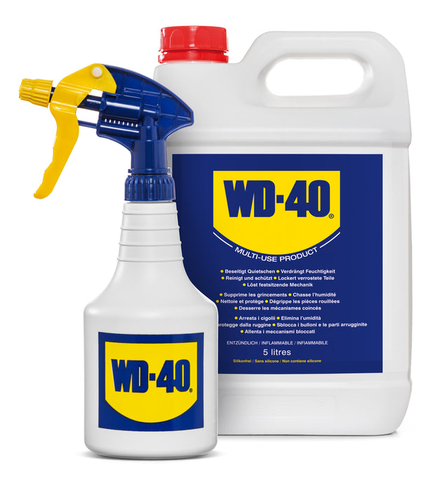 Wd-40 lubrificante multifunz tanica 5 l c/dosat