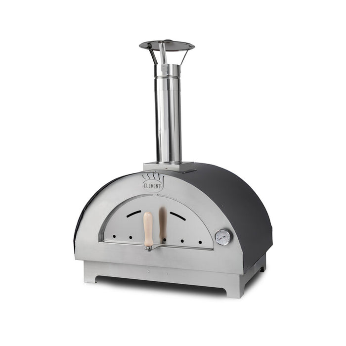 Forno a legna 60x40 cm clementino antracite