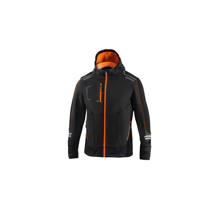 Sparco giubbino york black orange