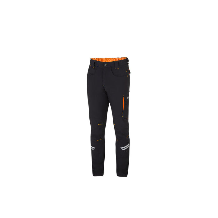 Sparco pantalone kansas black orange