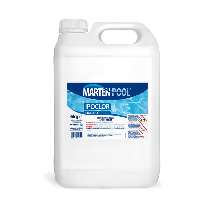 Cloro per piscine liquido 6 kg