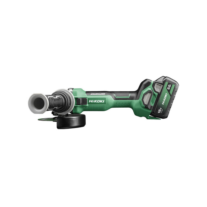Hikoki smerigliatrice ang g1813da 18v 125mm brush