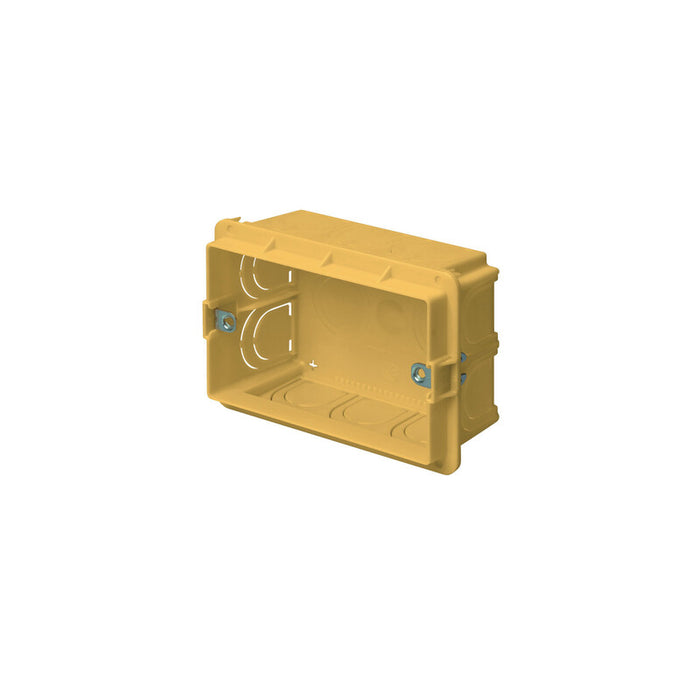 Scatola rettangolare da incasso 4 p 118x70x48 mm