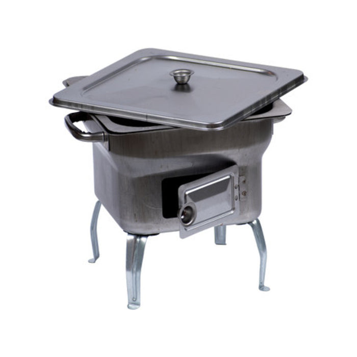 Barbecue in acciaio fornacella 25x25xh24 cm