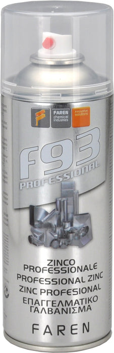 Spray zinco professionale 98 f 93 400 ml