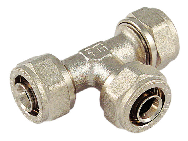 Raccordo tee 16x16x16 per multistrato