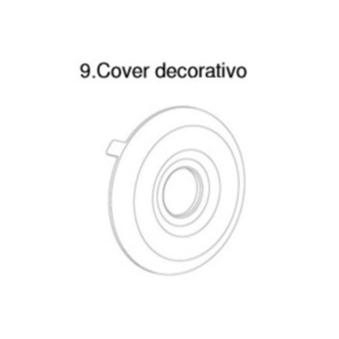 R cover decorativo nr.9 x barbecue asado