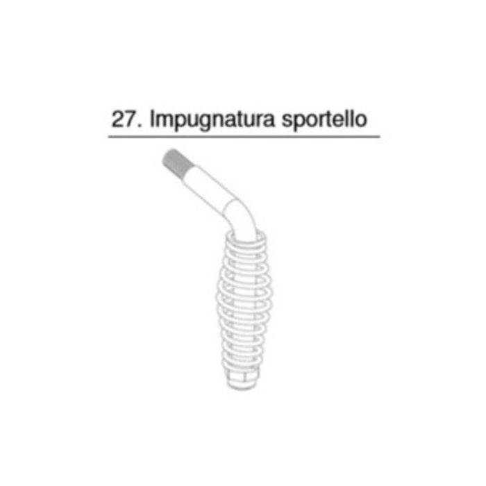 R impugnatura sportello nr.27 barbecue asado