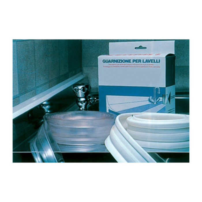 PL GUARNIZIONE P/LAVELLO 2,5 M BIANCO