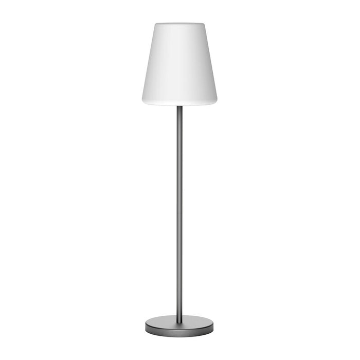 Piantana led solare lola slim 120 c/telec grigio