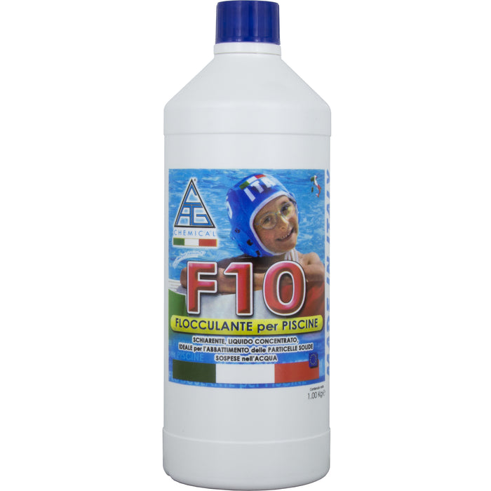 Flocculante per piscina liquido f10 1 l