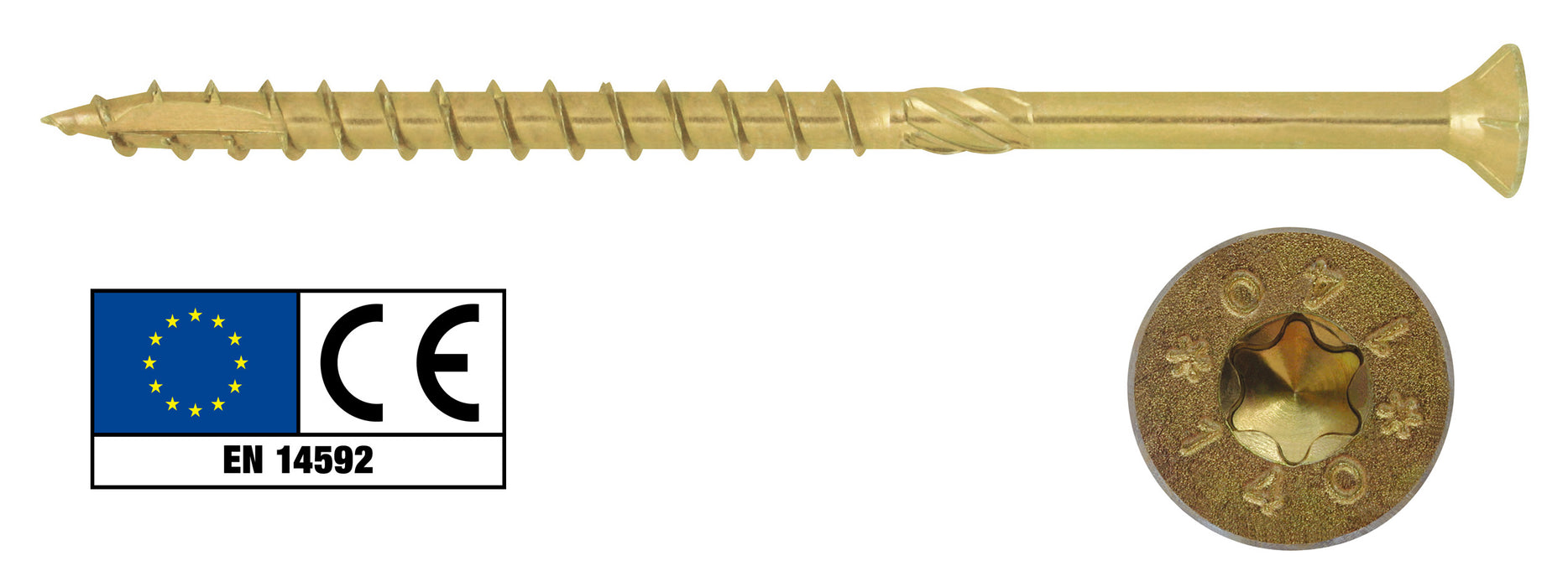 Bs viti portanti per legno tsp torx 6x160 10 pz