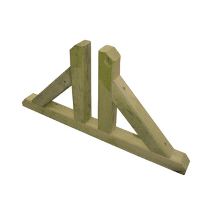 Piede pino impregnato per grigliato 60xh30 cm