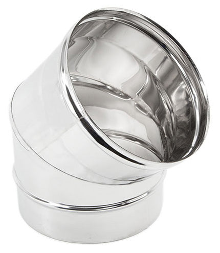 Gomito inox aisi 304 45 d 20 cm
