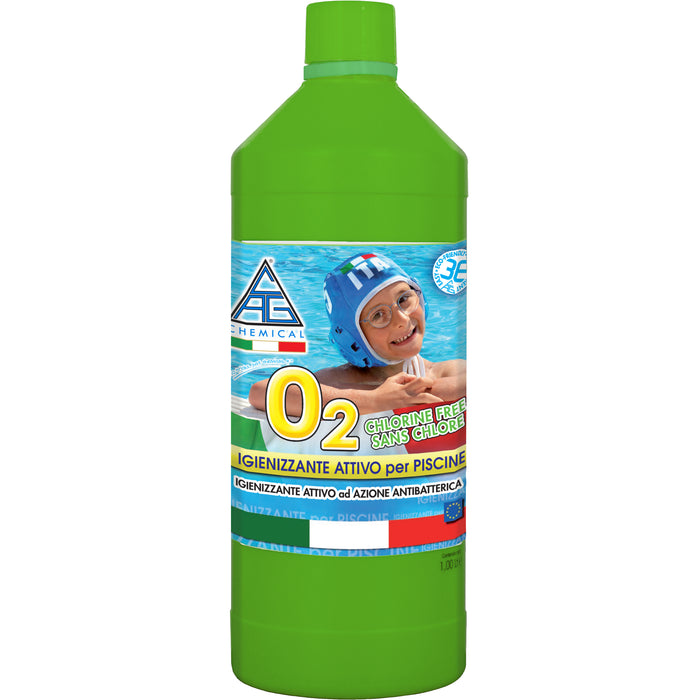 Igienizzante per piscina s/cloro multiattivo 1 l