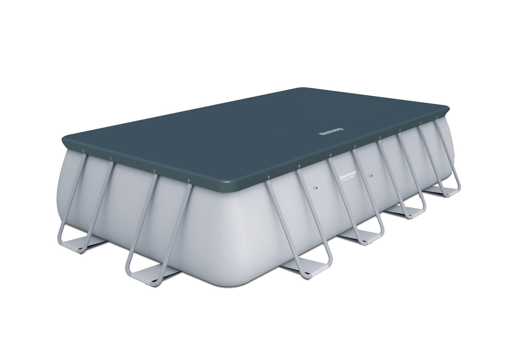 Top copertura piscina c/tel.Cm.282x196