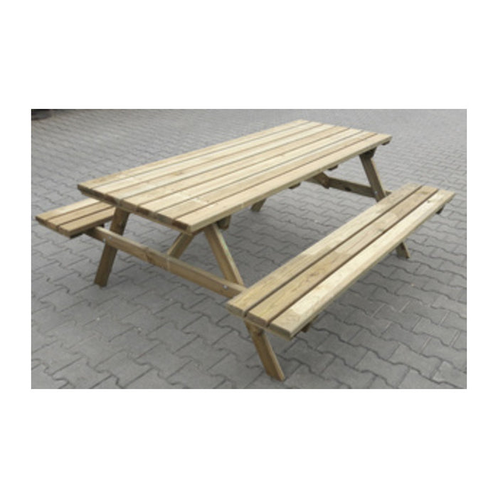 Set picnic legno impregnato 180x160xh71 cm